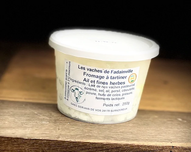 Fromage ail et fines herbes